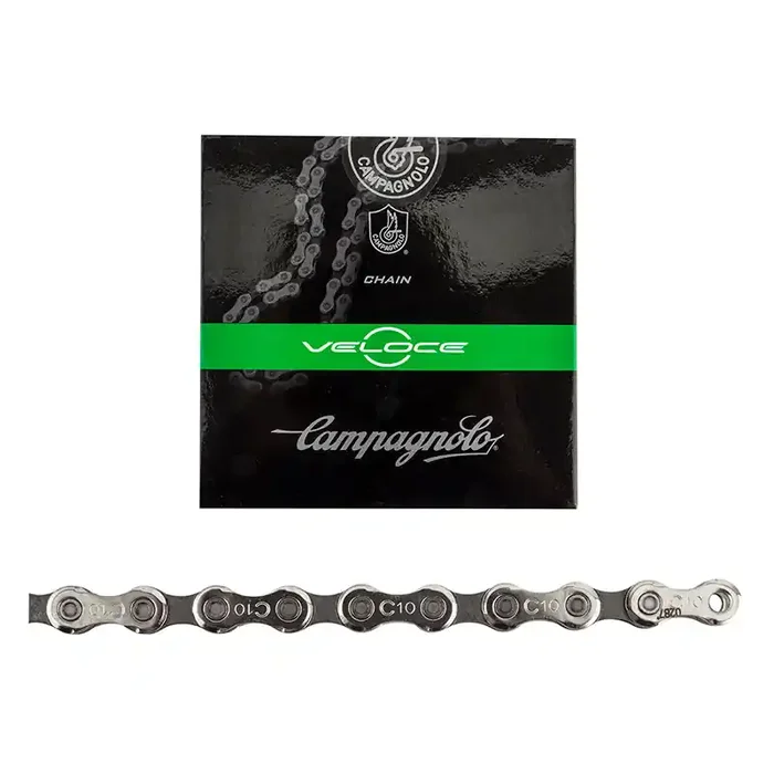 Campagnolo Veloce Chain – 10-Speed 114 Links Silver