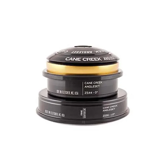 Cane Creek AngleSet Headset Complete ZS44/28.6/H13 EC56/40/H15 Black