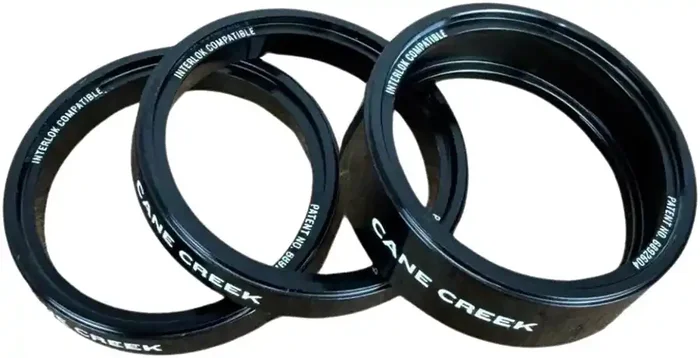 Cane Creek Interlok Chroma Studio Headset Spacer Kit – 1 10mm 2 5mm BLK