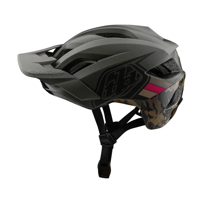 Casco Troy Lee Designs Flowline Se Helmet Badge Tarmac / Oak