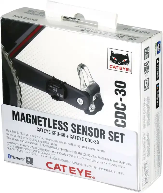 CatEye Magnetless Speed and Cadence Sensor Set – SPDCDC-30