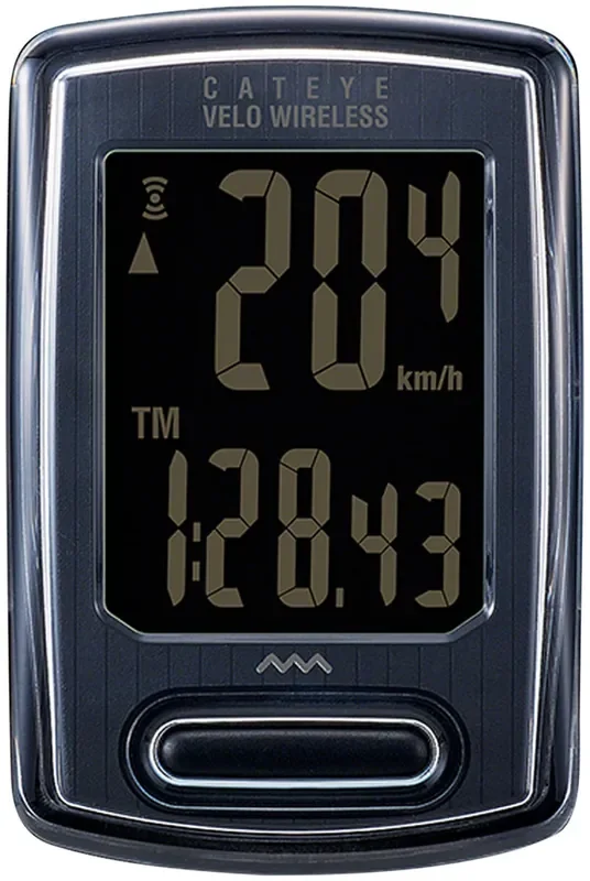 CatEye Velo Wireless Stealth Bike Computer – Black