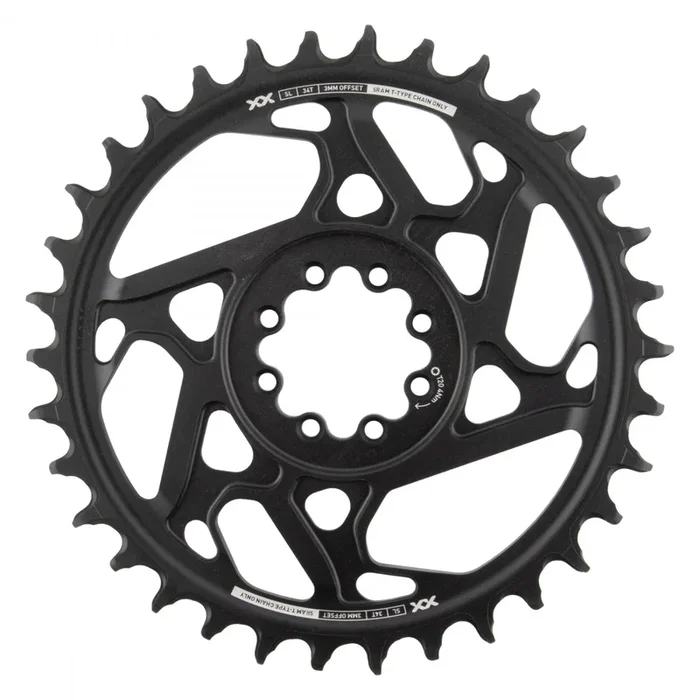 CHAINRING SRAM 34T DIRECT EAGLE 3mm BK XXSL D1 T-TYPE
