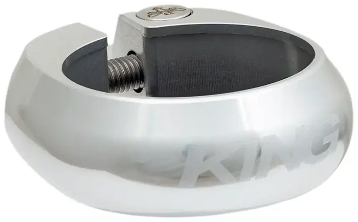 Chris King Seatpost Clamp – 34.9mm Silver