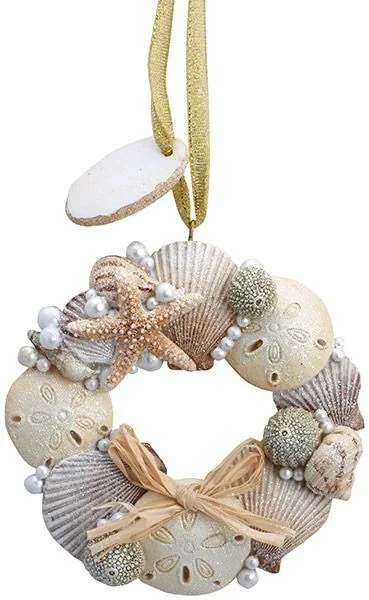 Christmas Ornament – Shell Wreath