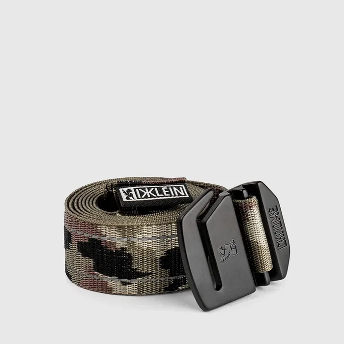 Chrome D.Klein Webbed Belt