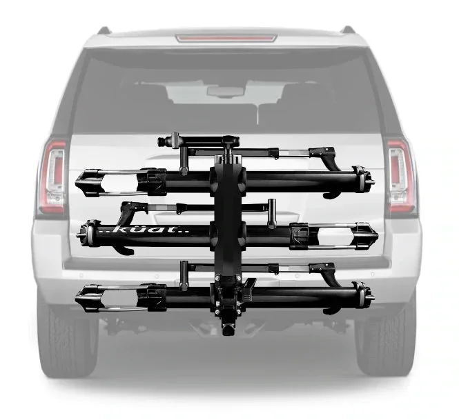 Combo Rack de Tirón para 3 Bicicletas Kuat NV 2.0 + Extensión Add-on 1