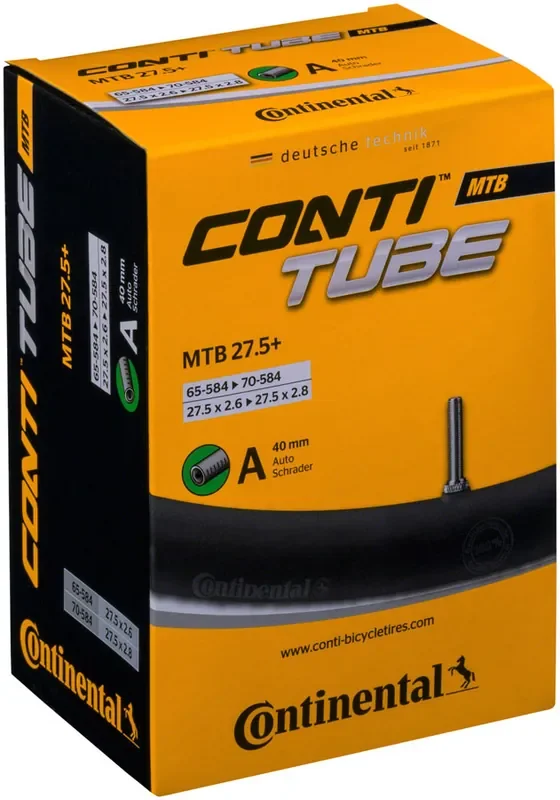 Continental Standard Tube – 27.5 x 2.6 – 2.8 40mm Schrader Valve