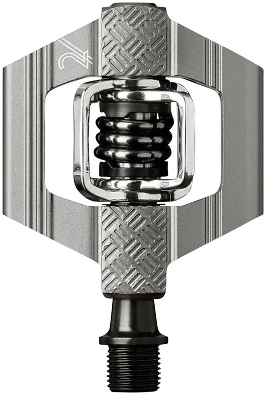 Crankbrothers Candy 2 Pedals – Dual Sided Clipless Aluminum 9/16″ Gray