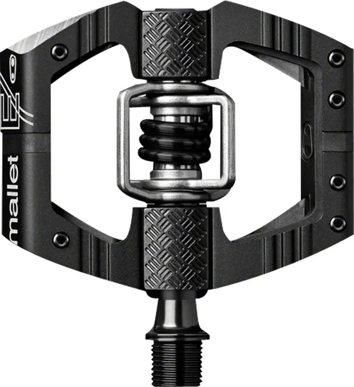Crankbrothers Mallet Enduro Pedals – Dual Sided Clipless Platform Aluminum 9/16″ BLK