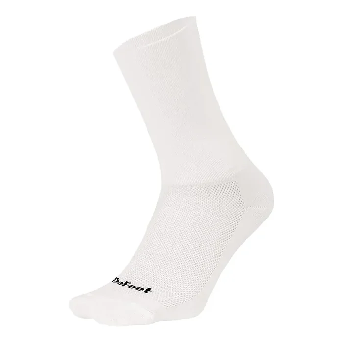 DeFeet Aireator 6″ Socks White XL Pair