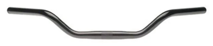 Dimension 25.4 70mm Riser Bar 50deg sweep Black