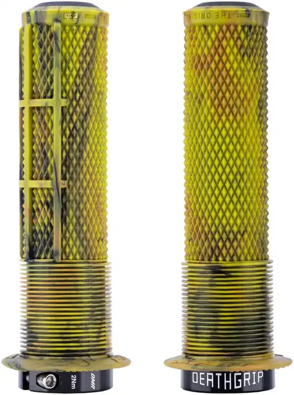 DMR DeathGrip 2 Flanged Grips – Thin Lock-On Camo