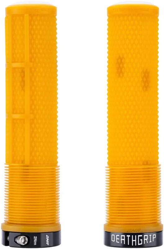 DMR DeathGrip 2 Flangeless Grips – Thin Lock-On Gum