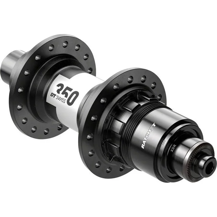 DT Swiss 350 Rear Hub – QR x 130mm Rim Brake XDR Black 24H 36pt