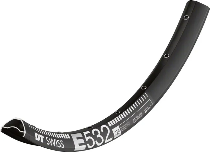 DT Swiss E 532 Rim – 27.5″ Disc Black 32H