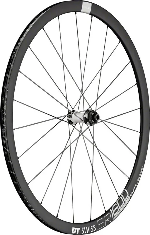 DT Swiss ER 1600 Spline 32 Front Wheel – 700 12 x 100mm Center-Lock Black