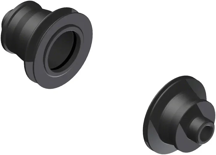 DT Swiss Front Axle Conversion Kit – 5 mm quick release Press fit Black