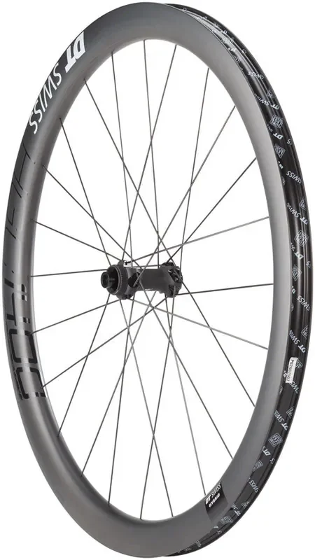 DT Swiss HGC 1400 Spline 42 Front Wheel – 700 12 x 100mm Center-Lock Black