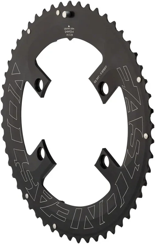 Easton Asymmetric Chainring 4-Bolt 11-Speed 50t Black