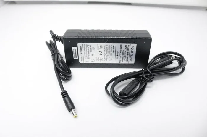 Electric Bike Battery Charger 36v with RCA-type plug