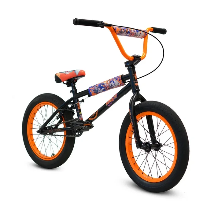 Elite Naruto 18” Black Pee Wee BMX