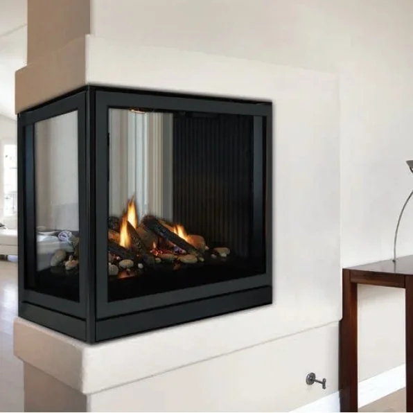 Empire Tahoe DVCP36PP 36″ PENINSULA Multi-Sided Clean Face Direct Vent Fireplace