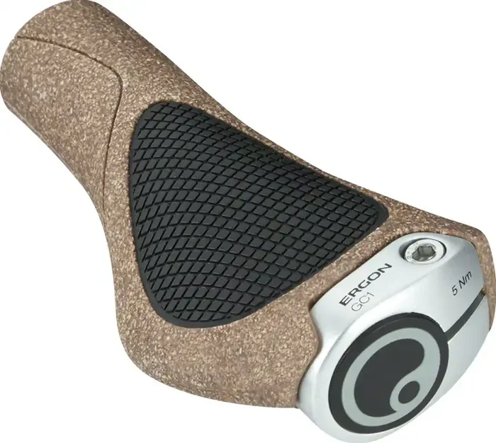 Ergon GC1 BioKork Grips – Lock-On Black/Tan