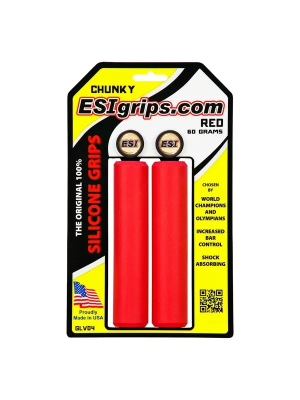 ESI Chunky Grips – Red
