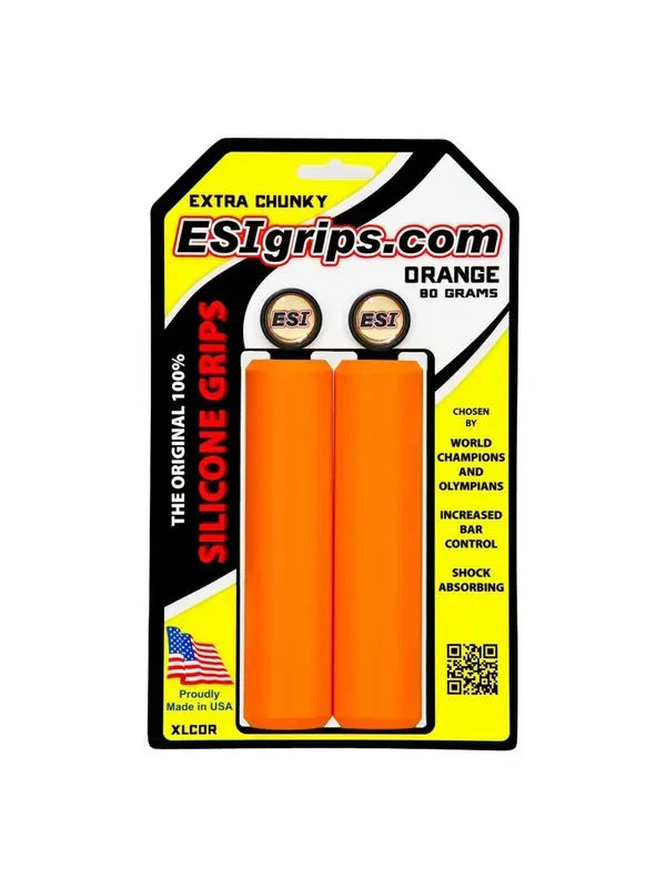 ESI Extra Chunky Grips – Orange
