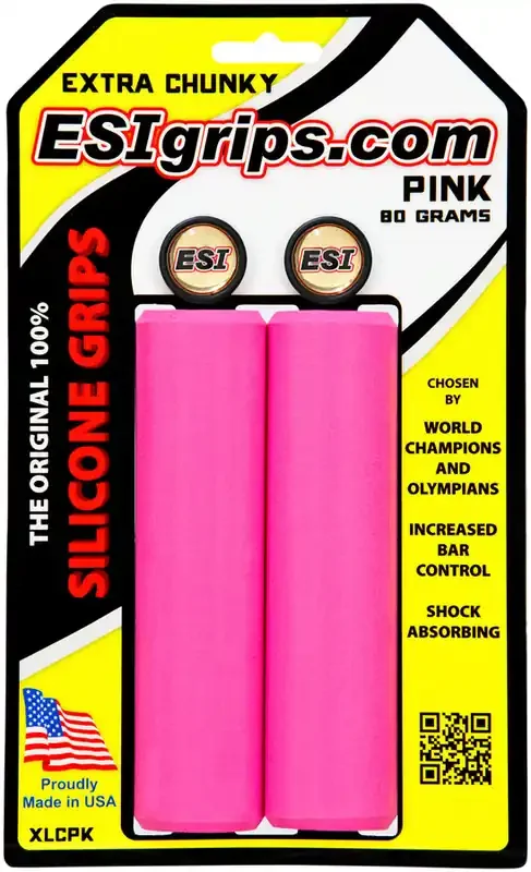 ESI Extra Chunky Grips – Pink