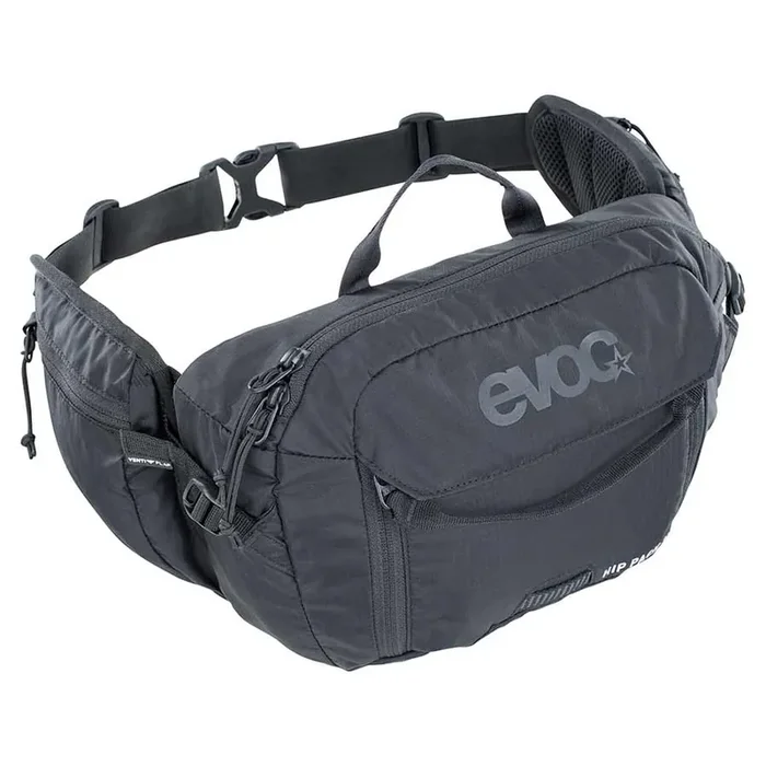 EVOC Hip Pack 3L + 1.5L Bladder Hydration Bag Volume 3L Bladder Included (1.5L) Black