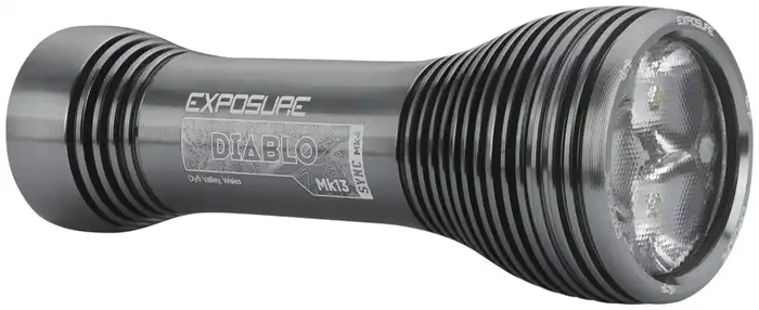 Exposure Diablo SYNC Mk4 Headlight – 2000 Lumens With Helmet And Handlebar Mount BlueTooth Remote TAP Technology