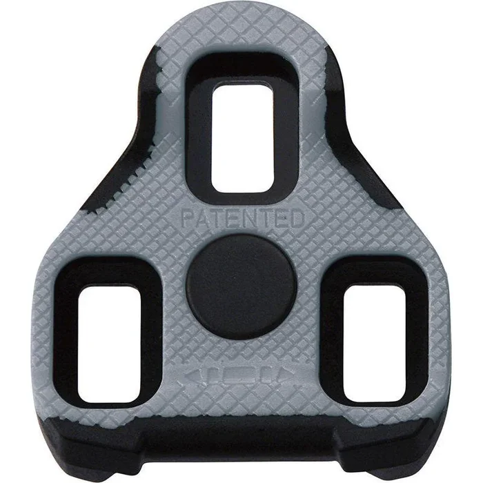 Exustar Black 11 Look Keo Cleats Gray/Black Bicycle Cleats