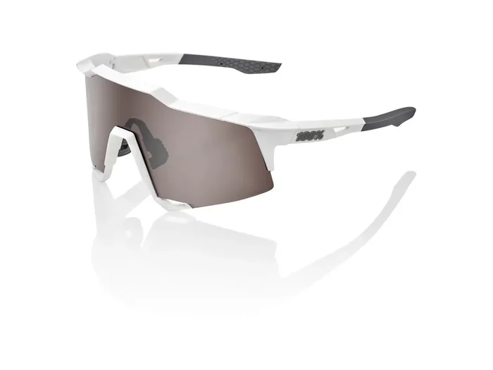 Eyewear 100% Speedcraft Sunglasses HiPER Silver/White