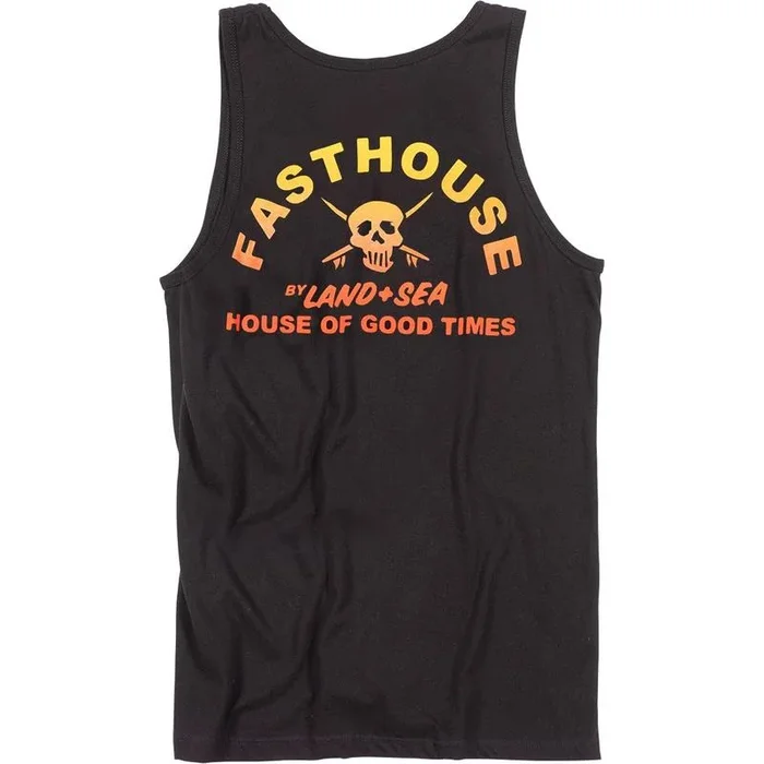 Fasthouse Break Tank Black 2X-Large