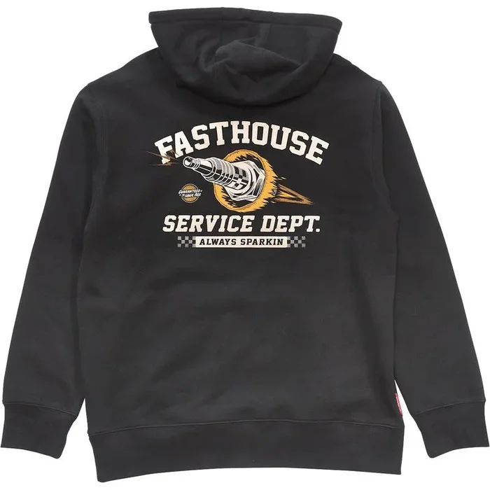 Fasthouse Ignite Hooded Pullover Black Medium