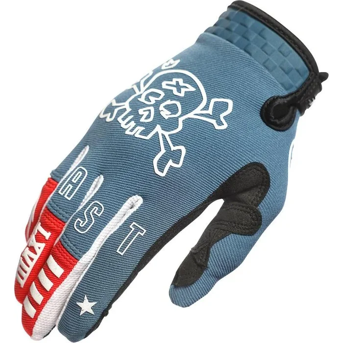 Fasthouse Speed Style The Bird Glove Teal X-Small