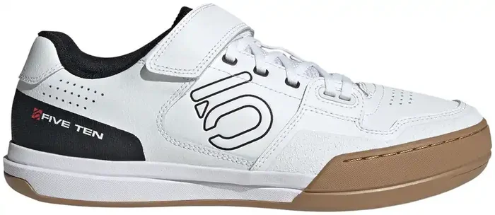 Five Ten Hellcat Mountain Clipless Shoes – Mens FTWR White/Core Black/Red 6