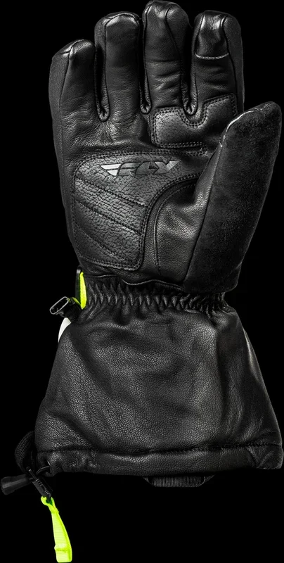 FLY RACING Glacier Gloves Black/Grey/Hi-Vis 3x