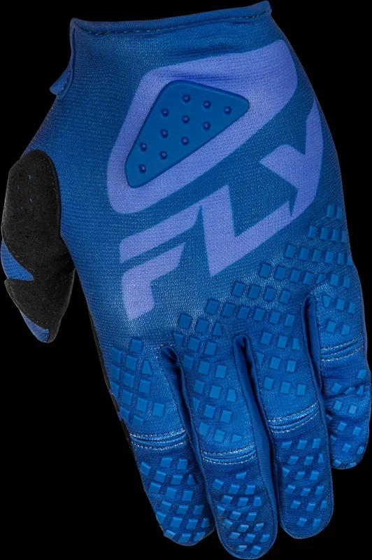 FLY RACING Kinetic Sym Gloves Ultramarine/Dark Blue 3x