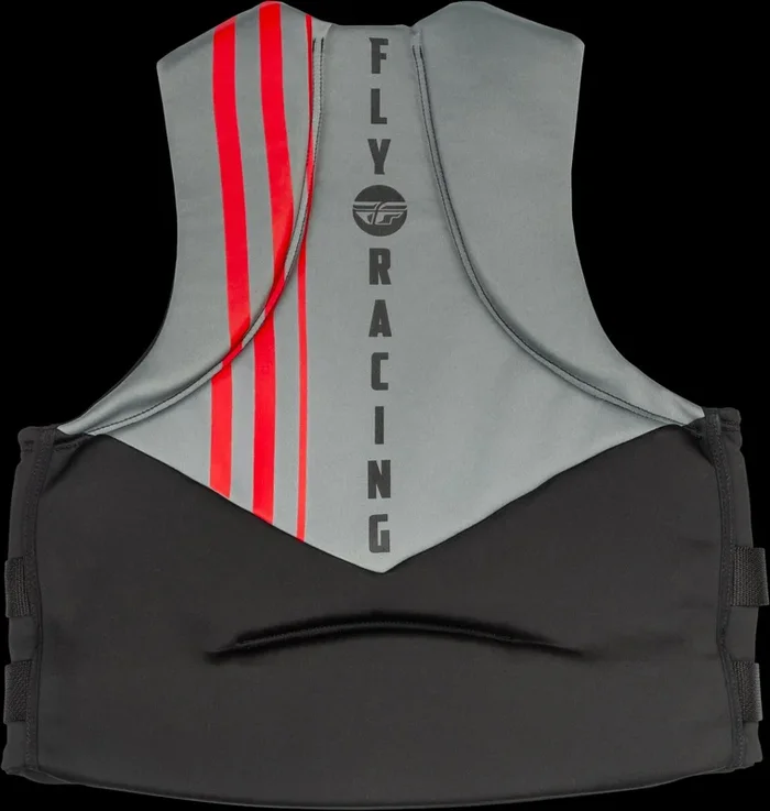 FLY RACING Neoprene Flotation Vest Black/Grey/Red Xs