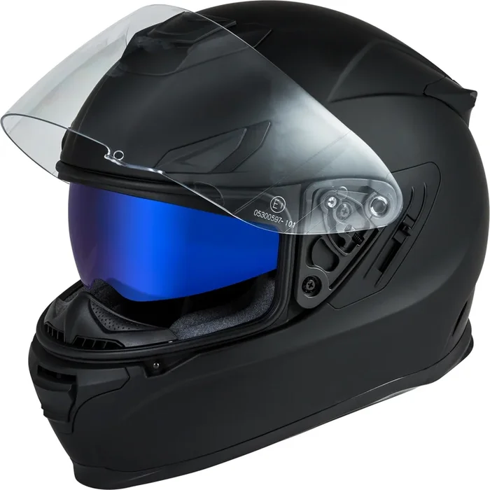 FLY RACING Sentinel Inner Sunshield Blue Mirror