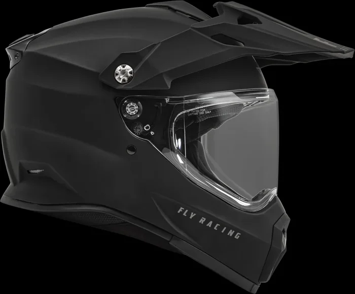 FLY RACING Trekker Solid Helmet Matte Black Xs