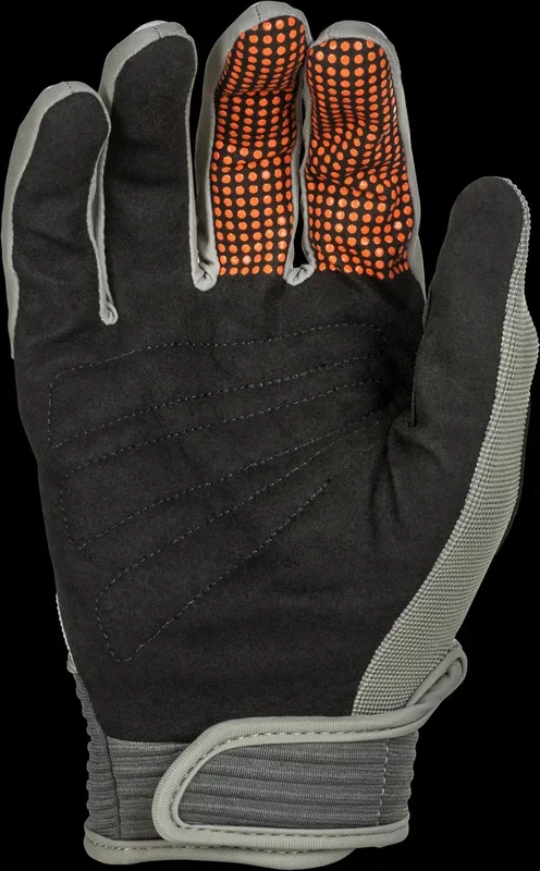 FLY RACING Youth F-16 Gloves Grey/Orange Y2xs