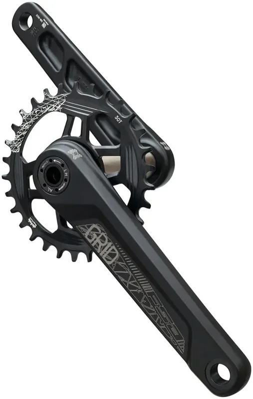 FSA Grid Modular Crankset 30T 170mm MegaExo – Black