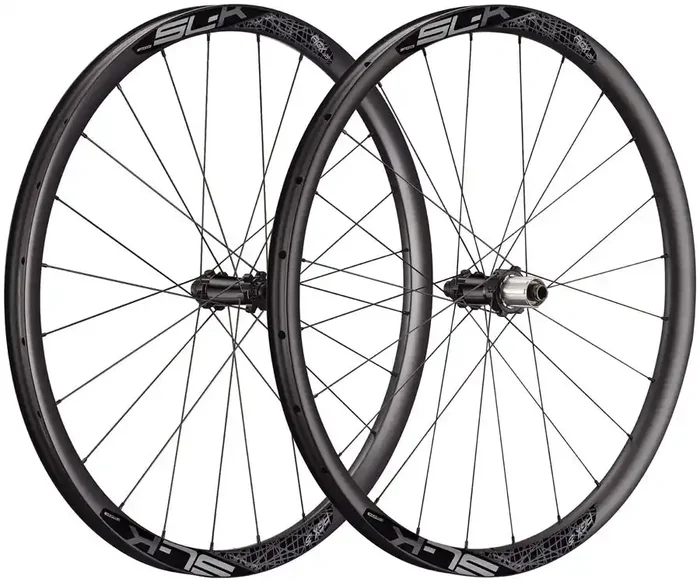 FSA SL-K AGX i25 Wheelset 29″ Diameter 24/24H Spoke Count Thru Axle 12mm Disc Brake Center Lock Rotor Mount Shimano HG 11-Speed – Carb