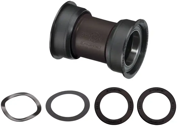 Full Speed Ahead BB-PF4002/MegaExo 19 Bottom Bracket – BB386 86.5mm 19mm Spindle Interface BLK