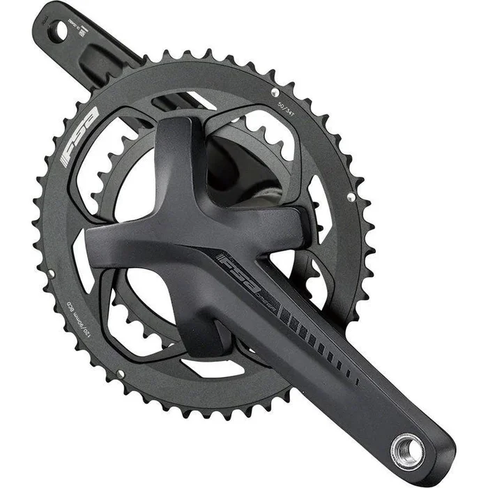 Full Speed Ahead Omega Adventure Crankset – 172.5mm 10/11-Speed 46/30t 120/90 BCD Full Speed Ahead MegaExo 19 Spindle Interface Black