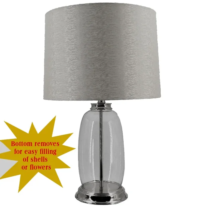 Glass Table Lamp